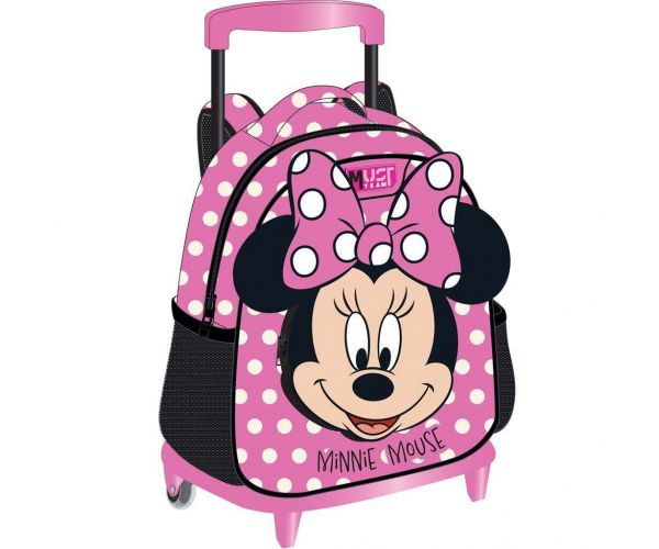Luna: Must Team Minnie Mouse dječji vrtićki ruksak na kotačićima 27x10x31 cm