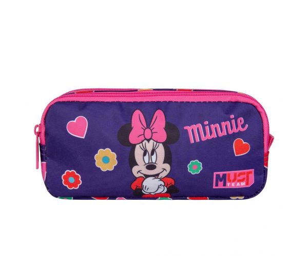 Luna: Must Team Slatka Minnie Mouse dvoslojni cilindrični pernica 21x6x9 cm
