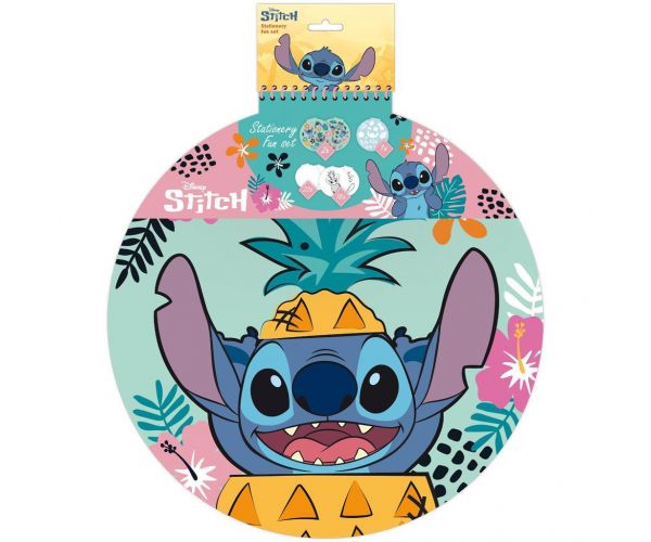 Luna: Stitch kreatív 40 lapos vázlatfüzet matricákkal és sablonokkal