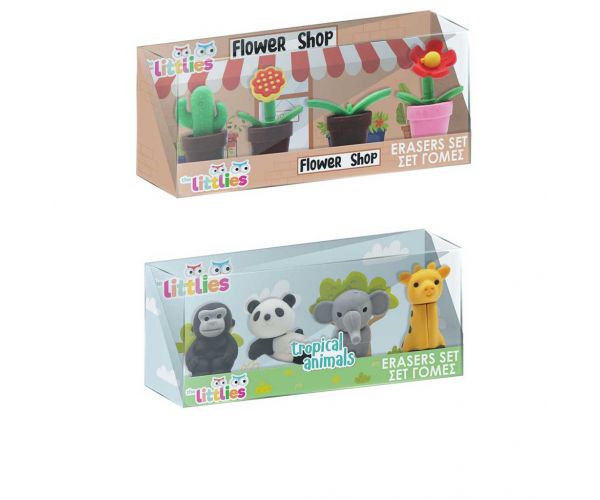 Luna: The Littlies set od 4 gumice u kutiji, u raznim varijantama