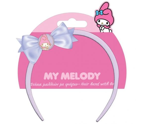 Luna: My Melody mintás hajpánt masnival