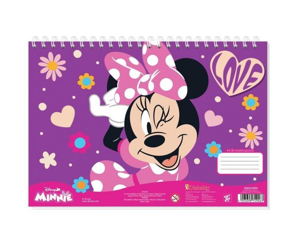 Luna: Minnie egér vázlatfüzet kétféle változatban 1db