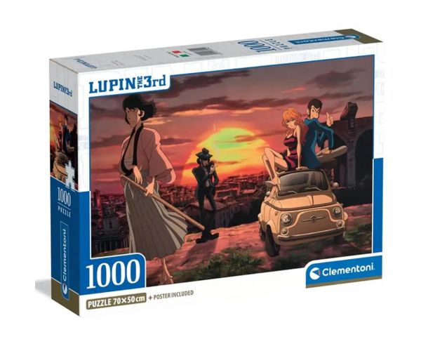 Lupin the 3rd - Olasz meló 1000db-os puzzle - Clementoni