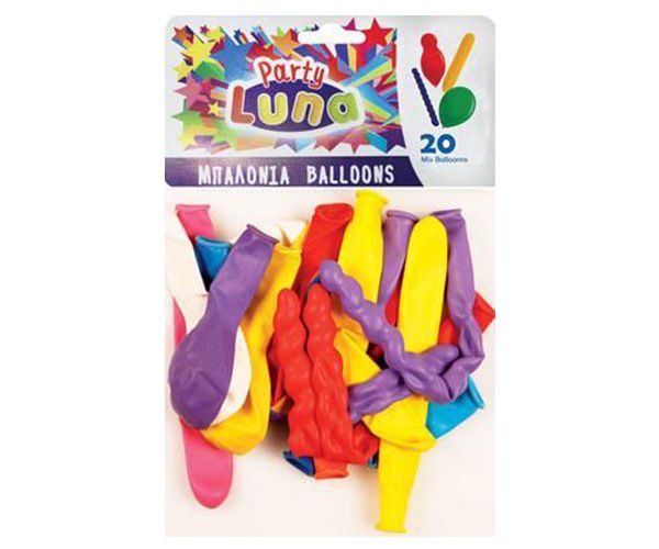 Luna: Baloni raznih oblika 20kom