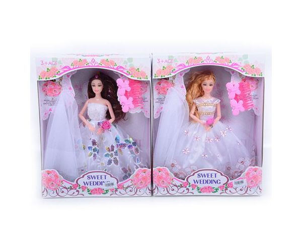 Lutka u vjenčanici 28cm - dvije vrste