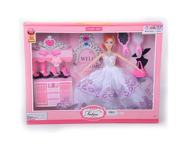 Lutka za bal sa dodatcima 28cm