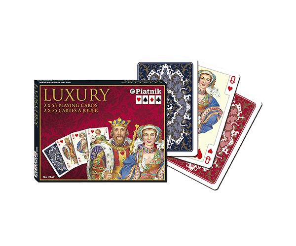 Luxus remi karte - Luxury 2x55 - Piatnik
