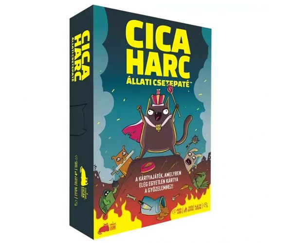 Cicaharc - Állati csetepaté társasjáték