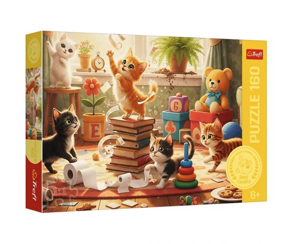 Macskacsínytevés 160db-os puzzle - Trefl