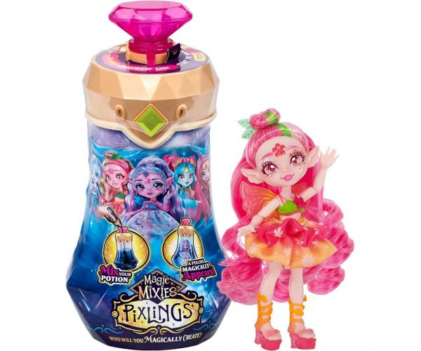 Magic Mixies: Pixlings Faye lutka s češljivom kosom