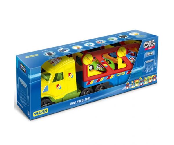 Magic Truck Basic Kamion sportautókkal - Wader