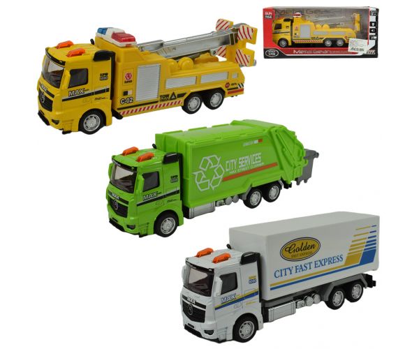 Magic Truck: Kamion s kotačima na oprugama sa svjetlom i zvukom u različitim verzijama 20cm