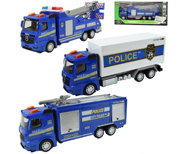 Magic Truck: Policijski kamion na kotačima u različitim verzijama 20cm