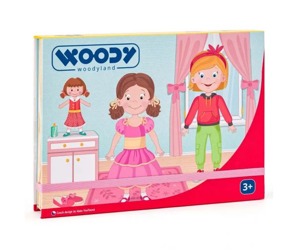 Mágneses kirakó dobozban - Divatszalon - Woodyland