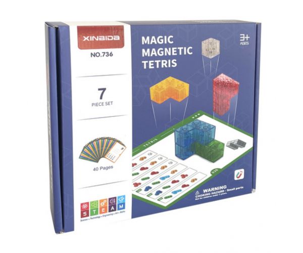 Magnetska logička igra s 40 kartama