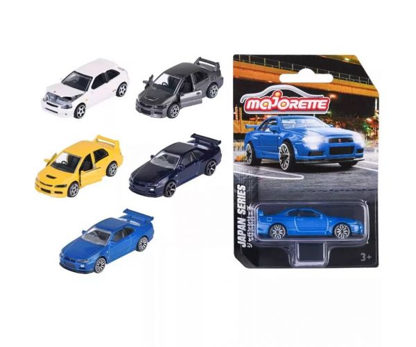 Majorette: Japan series metalni automodeli 15. serija u raznim varijantama 1/64 1 komad