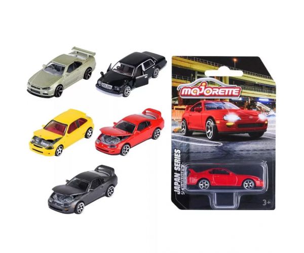 Majorette: Japan series metalni automodeli 16. serija u više varijanti 1/64 1 komad