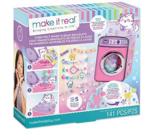 Make It Real: Színes Gyöngymosógép karkötőkészítő