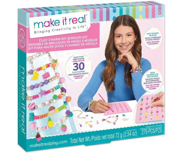 Make It Real: Gyurma charm ékszerkészítő készlet