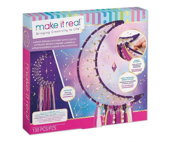 Make It Real: Set za izradu snovača u obliku mjeseca s svjetlima