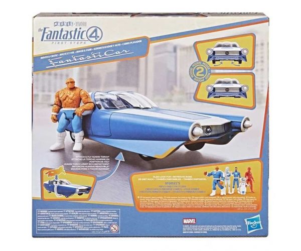 Marvel Fantastična četvorka - Epski svijet akcije Lebdeći i krstareći Fantasticar - Hasbro