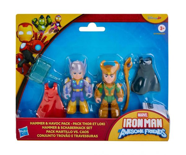 Marvel Vasember és csodálatos barátai - Hammer & Havoc szett Thor és Loki - Hasbro