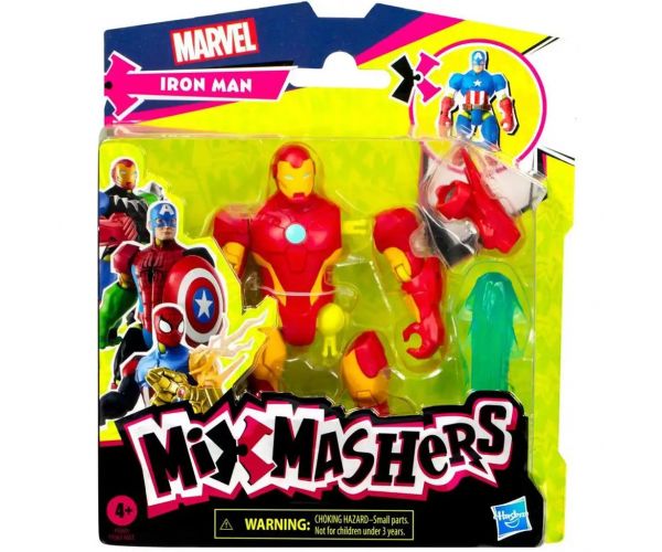 Marvel Mix Mashers: Bosszúállók Vasember figura kiegészítőkkel - Hasbro