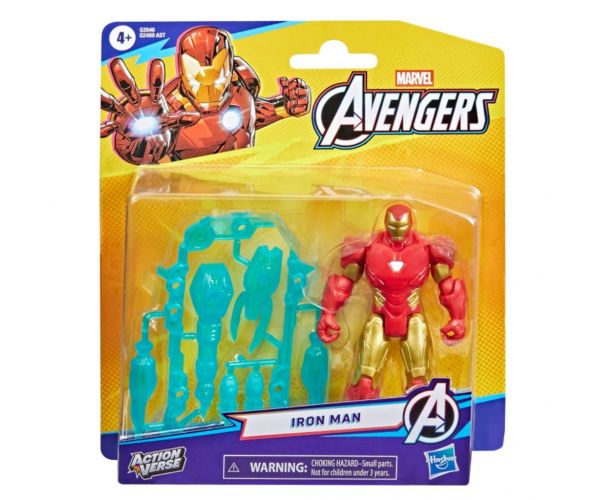 Marvel Bosszúállók Action Verse Vasember figura – Hasbro