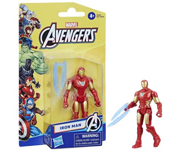 Marvel: Bosszúállók - Vasember akciófigura 10cm - Hasbro