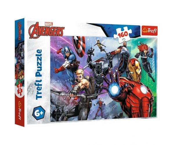 Marvel Bosszúállók: Mindig készültségben 160db-os puzzle - Trefl