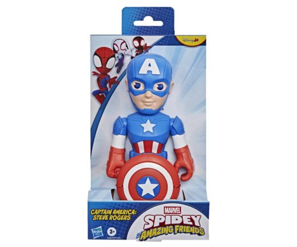 Marvel Póki és csodálatos barátai Amerika kapitány Supersized figura - Hasbro