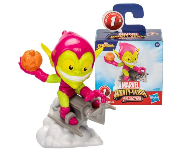 Marvel: Pókember Mighty-Verse Collection - Green Goblin mini figura - Hasbro