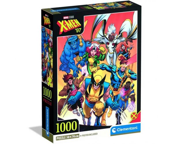 Marvel: X-Men '97 1000 darabos puzzle - Clementoni