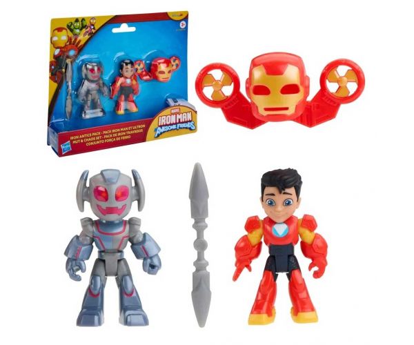 Marvelov Iron Man i njegovi nevjerojatni prijatelji - Iron Antics Iron Man i Ultron set za igru - Hasbro