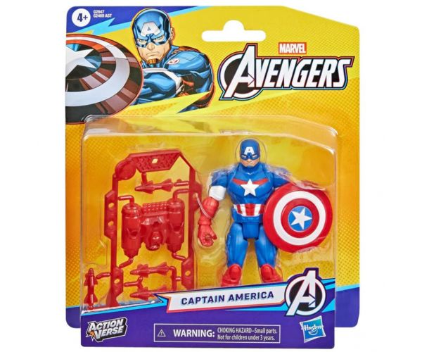 Marvel Bosszúállók Action Verse Amerika kapitány figura – Hasbro