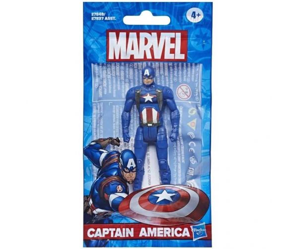 Marvel Szuperhősök Amerika kapitánya 9cm-es figura - Hasbro