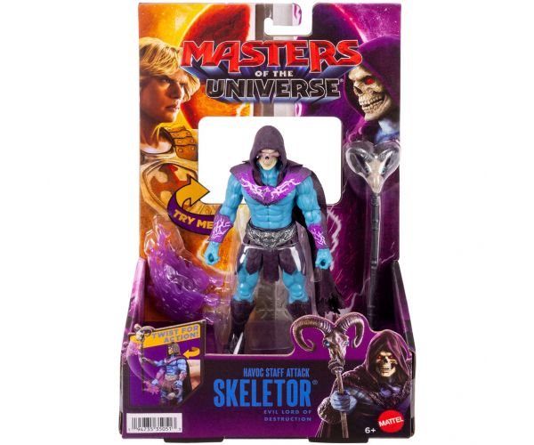 Masters of the Universe: Az univerzum védelmezői Skeletor Csontarcú akciófigura kiegészítőkkel - Mattel