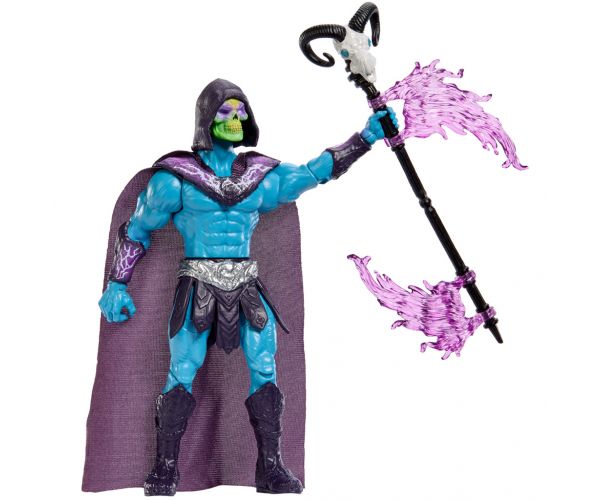 Masters of the Universe: Branitelji svemira — Skeletor s lubanjastim licem, akcijska figura s dodacima - Mattel