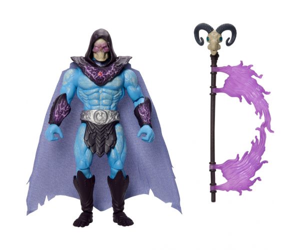 Masters of the Universe: Branitelji svemira — Skeletor s lubanjastim licem, akcijska figura s dodacima - Mattel