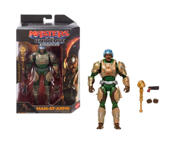 Masters of the Universe: Az univerzum védelmezői Men-At-Arms Páncélos akciófigura kiegészítőkkel 16,5 cm - Mattel