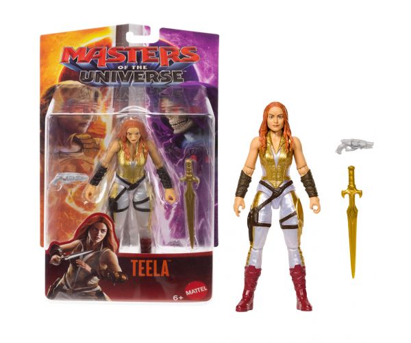 Masters of the Universe: Az univerzum védelmezői Teela akciófigura kiegészítőkkel 14cm - Mattel