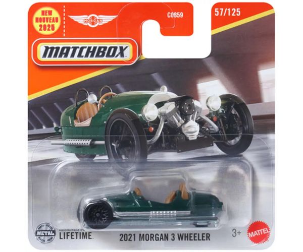 Matchbox: 2021 Morgan 3 Wheeler kisautó 1/64 - Mattel