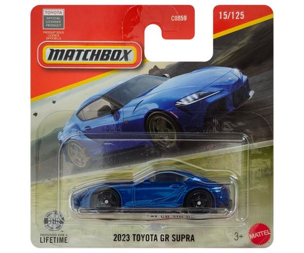 Matchbox: 2023 Toyota GR Supra kisautó 1/64 - Mattel