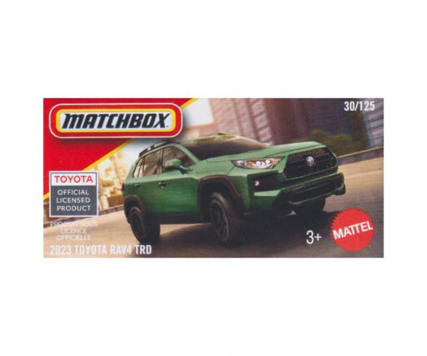 Matchbox 2023 Toyota RAV4 TRD kisautó 1/64 – Mattel