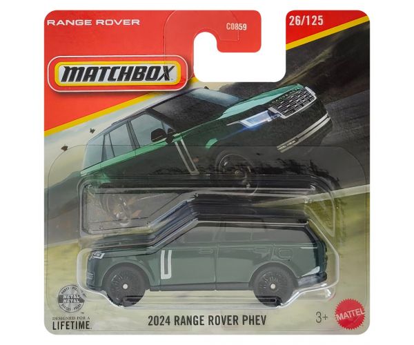 Matchbox: 2024 Range Rover PHEV zöld kisautó 1/64 - Mattel