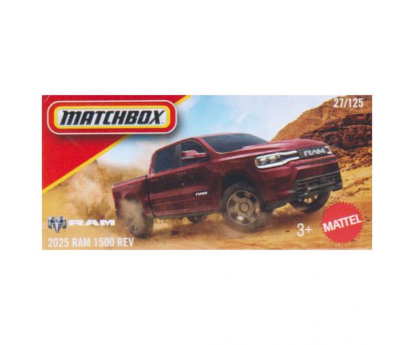 Matchbox 2025 RAM 1500 REV kisautó 1/64 – Mattel