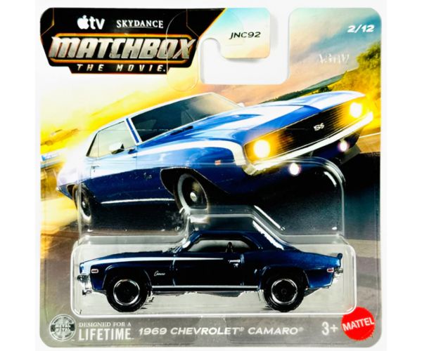 Matchbox A Film: 1969 Chevrolet Camaro kisautó 1/64 - Mattel