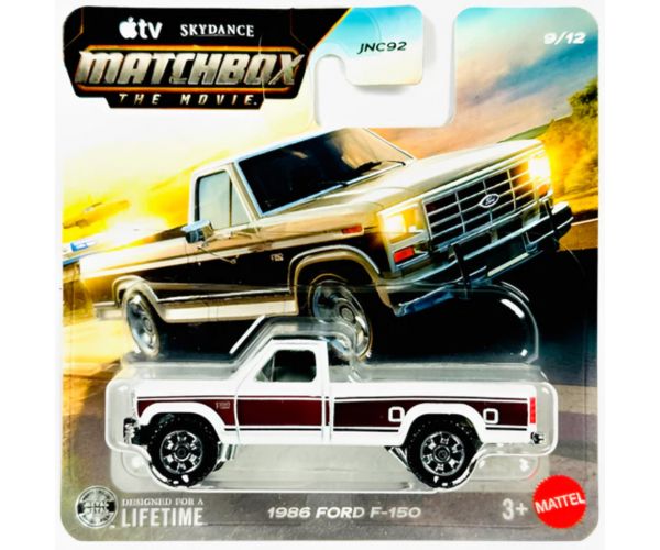 Matchbox A Film: 1986 Ford F-150 kisautó 1/64 - Mattel