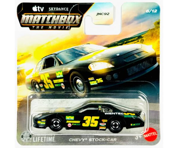 Matchbox A Film: Chevy Stock-Car kisautó 1/64 - Mattel