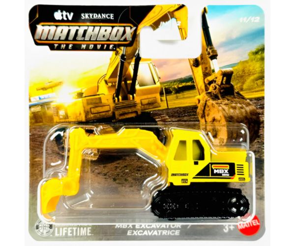 Matchbox A Film: Excavator kisautó 1/64 - Mattel